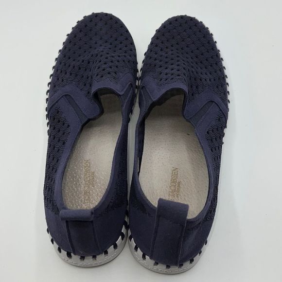 Ilse Jacobsen navy Slip-On Sneakers - Picture 5 of 9